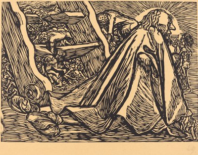 El Mendigo Divino, 1921 de Ernst Barlach