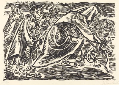 El Capturador de Perros de Ernst Barlach