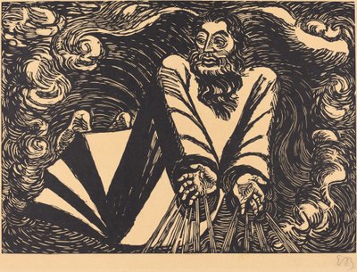 El primer día, 1920 de Ernst Barlach