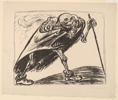 Muerte errante de Ernst Barlach