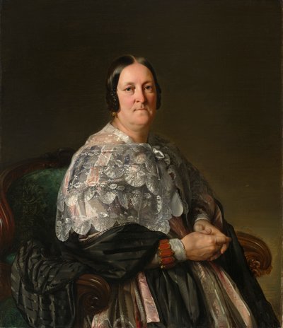 Retrato de Maria Theresa Freiin von Jakomini de Ernst Christian Moser