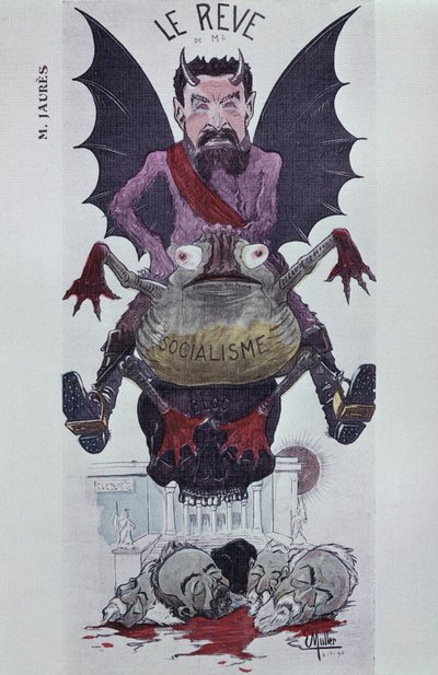 El sueño de M. Jaures, 1906 de Ernst Emmanuel Muller