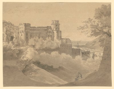 Heidelberg. Vista del castillo de Ernst Fries