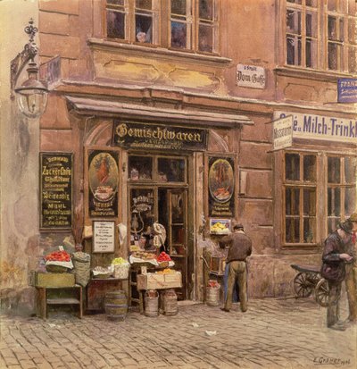 La tienda general, Viena, 1906 de Ernst Graner