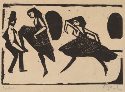 Danza acrobática de Ernst Ludwig Kirchner