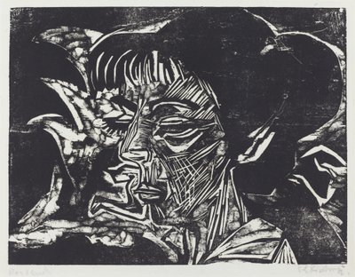 Fanny Wocke, 1916 de Ernst Ludwig Kirchner