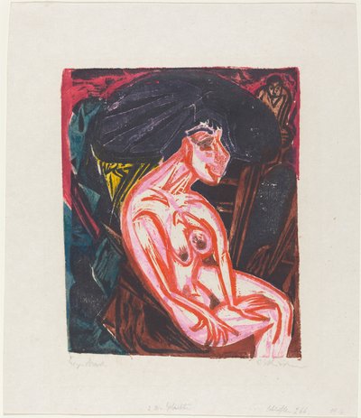 La historia maravillosa de Peter Schlemihl: La amada de Peter Schlemihl de Ernst Ludwig Kirchner