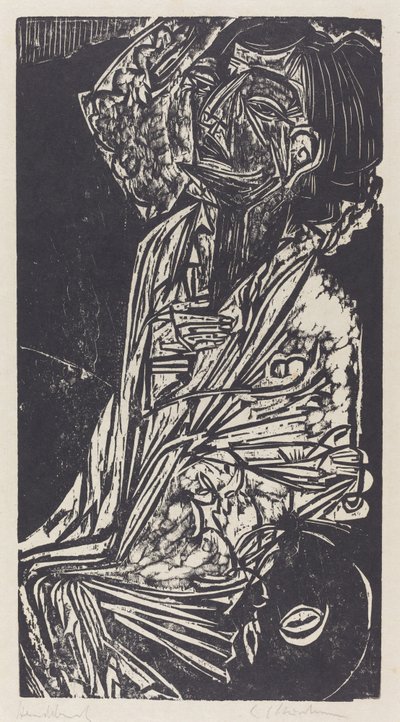 La Esposa del Profesor Goldstein de Ernst Ludwig Kirchner