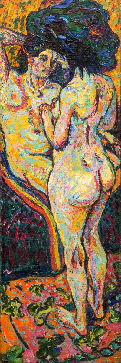 Dos desnudos de Ernst Ludwig Kirchner