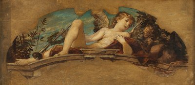 Diseño de luneta para el Teatro Municipal de Rijeka de Ernst Klimt
