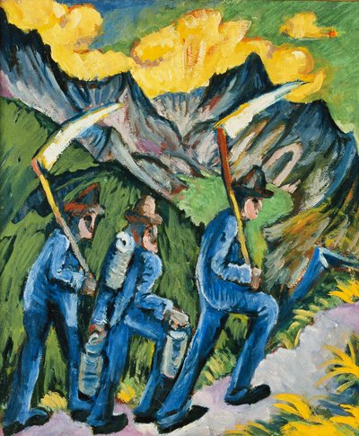 Alpleben, Tríptico de Ernst Ludwig Kirchner