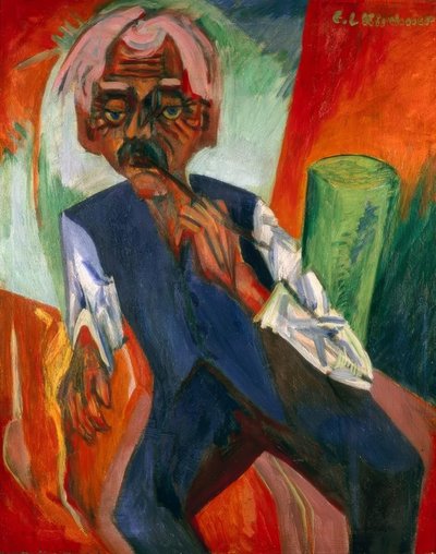 Viejo campesino de Ernst Ludwig Kirchner