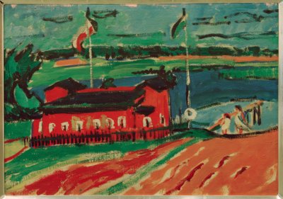 Baños cerca de Dresde de Ernst Ludwig Kirchner