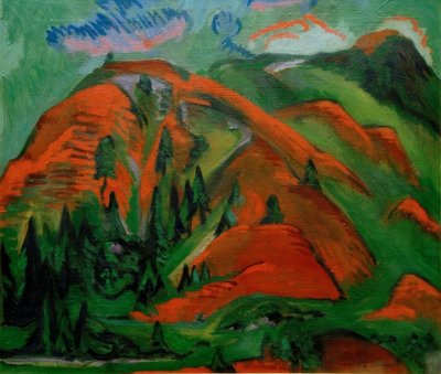 Límite de árboles de Ernst Ludwig Kirchner