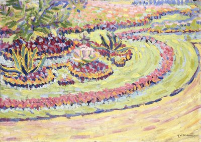 Blumbenbeete de Ernst Ludwig Kirchner