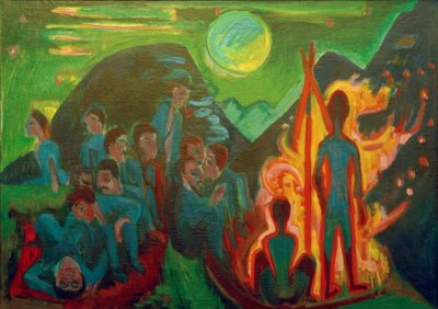 Fuego federal de Ernst Ludwig Kirchner