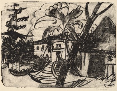 Granja Danesa con Casa Solariega de Ernst Ludwig Kirchner