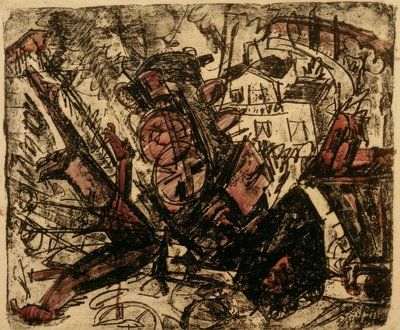 El accidente ferroviario de Ernst Ludwig Kirchner