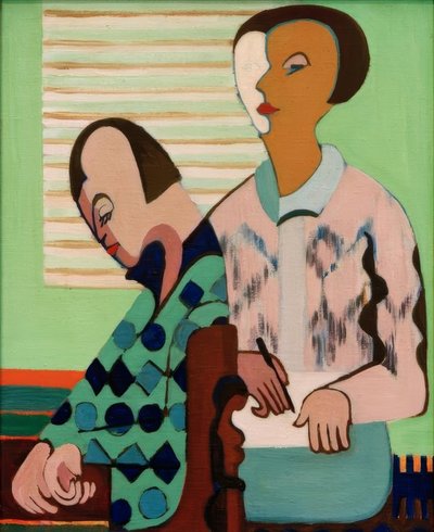 La pareja. Autorretrato con Erna de Ernst Ludwig Kirchner