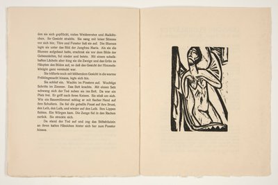 La Canonesa y la Muerte. Ilustraciones para una novela de Alfred Doeblin de Ernst Ludwig Kirchner