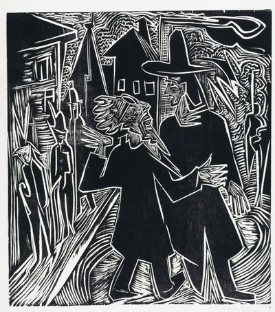 David y Absalón de Ernst Ludwig Kirchner