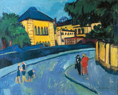 Dresde, Friedrichstadt de Ernst Ludwig Kirchner