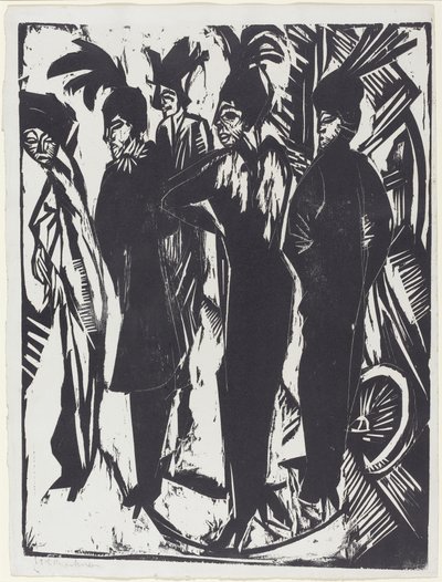 Cinco mujeres en la calle de Ernst Ludwig Kirchner