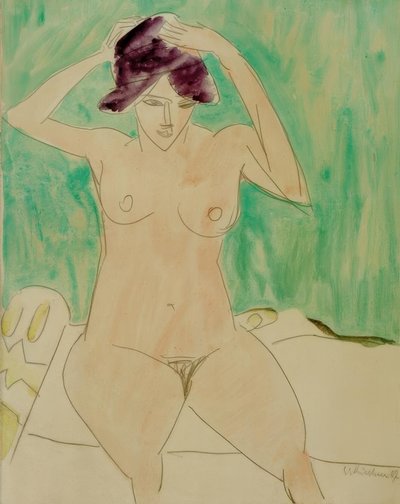 Mujer con sombrero – Dodo de Ernst Ludwig Kirchner