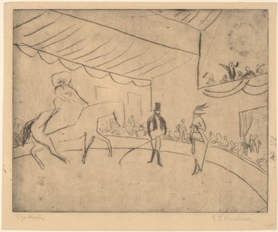 Hipódromo de Ernst Ludwig Kirchner