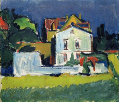 Casa en un paisaje de Ernst Ludwig Kirchner