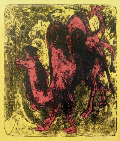 Camello y dromedario de Ernst Ludwig Kirchner