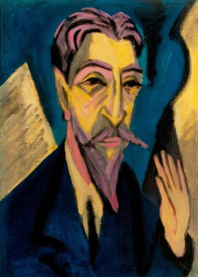 Cabeza Gräf de Ernst Ludwig Kirchner