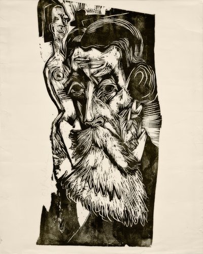 Cabeza de Ludwig Schames de Ernst Ludwig Kirchner