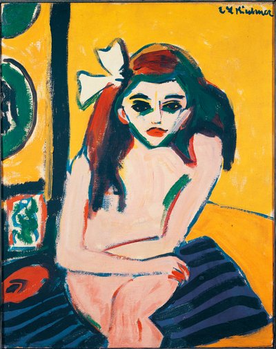 Marcella pintada por Ernst Ludwig Kirchner de Ernst Ludwig Kirchner