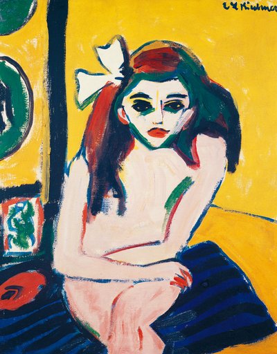 Marcella, por Ernst Ludwig Kirchner (1880-1938) de Ernst Ludwig Kirchner