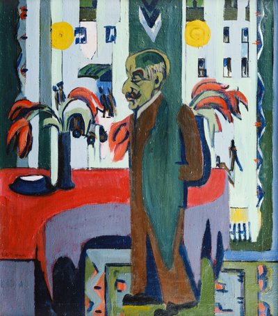 Max Liebermann en su Estudio de Ernst Ludwig Kirchner