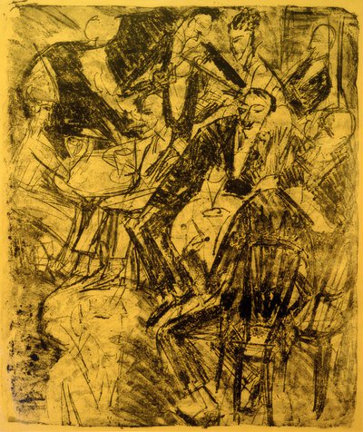 Restaurante musical de Ernst Ludwig Kirchner