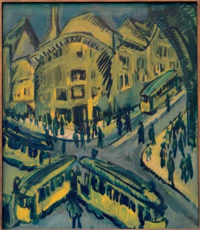 Plaza Nollendorf de Ernst Ludwig Kirchner