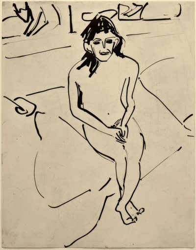 Sin título (Marcella) de Ernst Ludwig Kirchner
