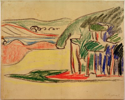 Sin título (Estanques de Moritzburg) de Ernst Ludwig Kirchner