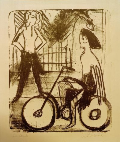 Ciclista de Ernst Ludwig Kirchner