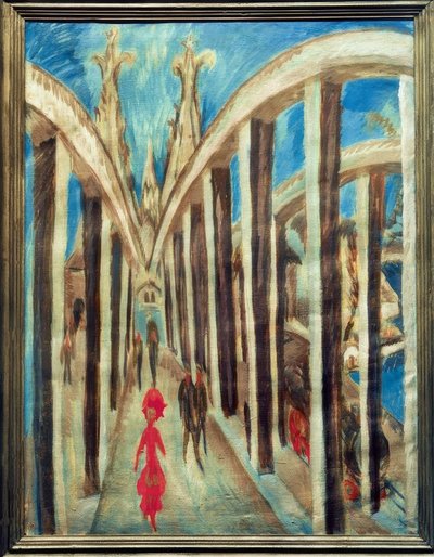 Puente del Rin en Colonia de Ernst Ludwig Kirchner