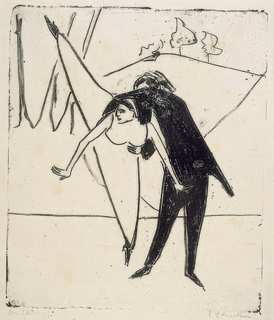 Tijera (acto de danza) de Ernst Ludwig Kirchner