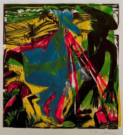 Encuentro de Schlemihl con la sombra de Ernst Ludwig Kirchner