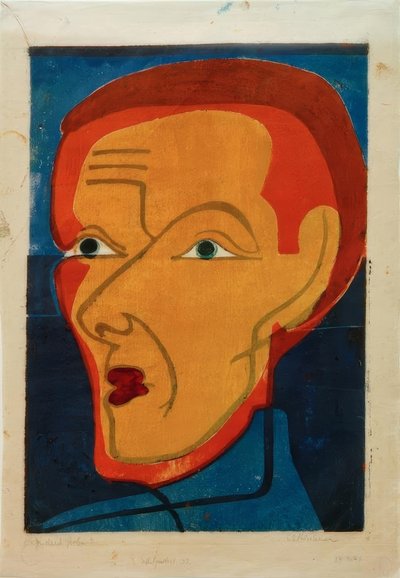 Autorretrato de Ernst Ludwig Kirchner