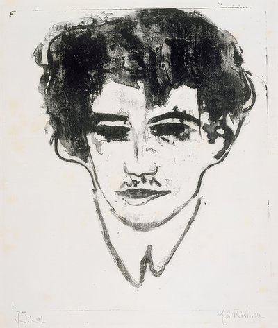 Autorretrato de Ernst Ludwig Kirchner
