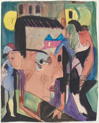 Autorretrato de Ernst Ludwig Kirchner