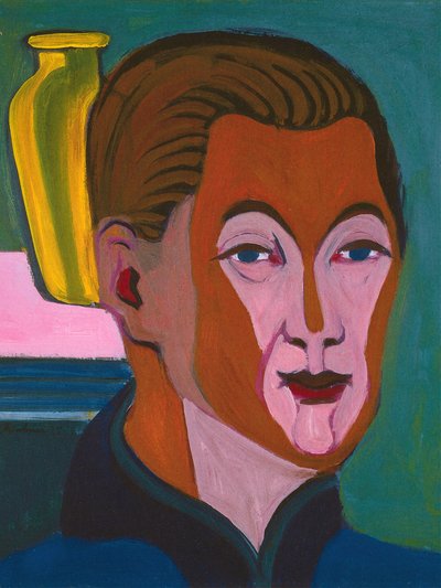 Autorretrato, 1925 de Ernst Ludwig Kirchner