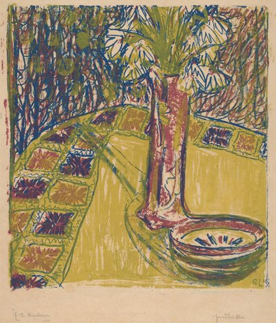 Naturaleza Muerta de Ernst Ludwig Kirchner