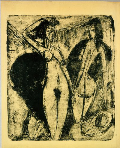 Desnudos danzantes de Ernst Ludwig Kirchner